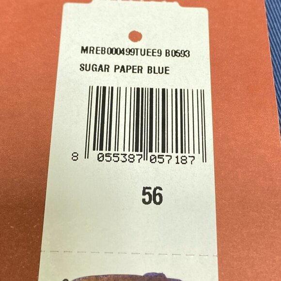 NEW ETROMens Shorts Sugar Paper Blue Size 56 Straight Leg Cotton Blend Bermuda - Picture 2 of 8